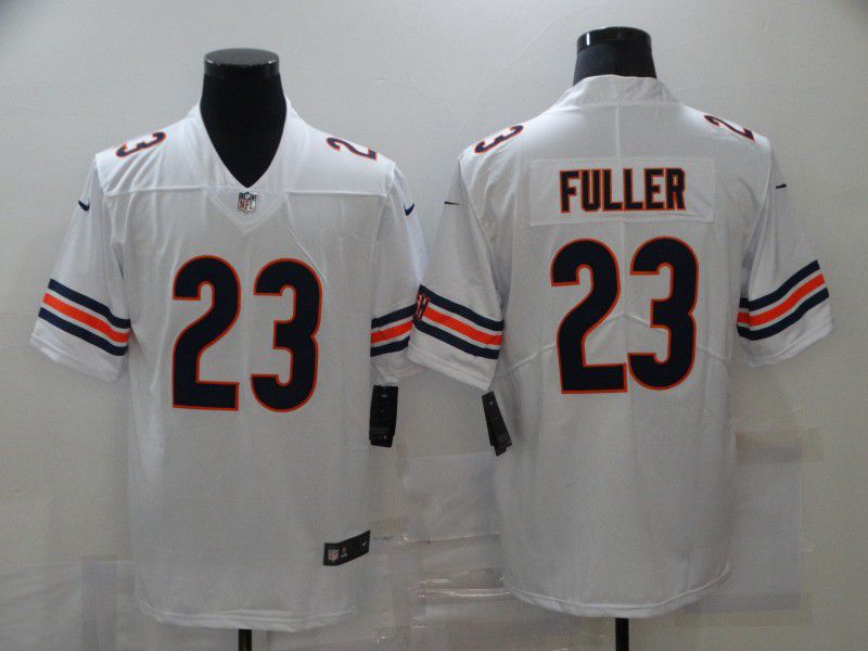 Men Chicago Bears #23 Fuller White Nike Vapor Untouchable Limited 2020 NFL Nike Jerseys